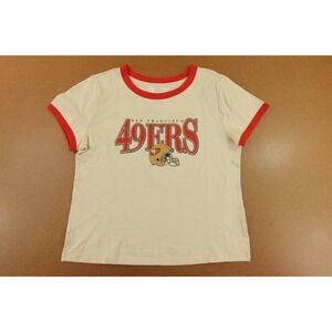 San Francisco 49ers NFL Team Apparel Womens XXL (18) Short Sleeve T-Shirt NWT